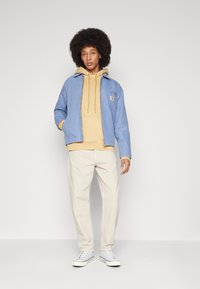 Carhartt WIP NEWEL PANT - Traperice opuštenog kroja - tonic stone dyed