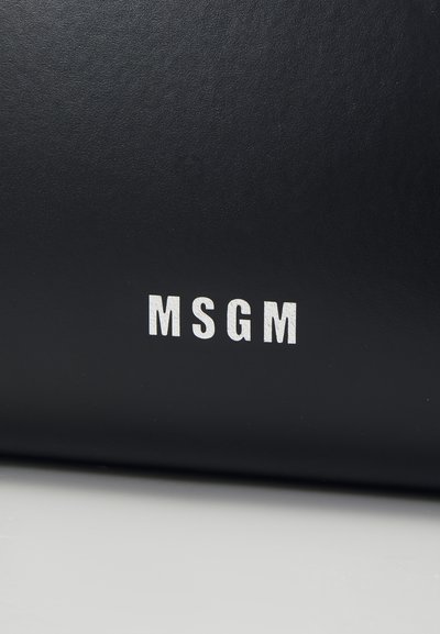 MSGM MATTE BAG MEDIUM UNISEX - Handbag - black