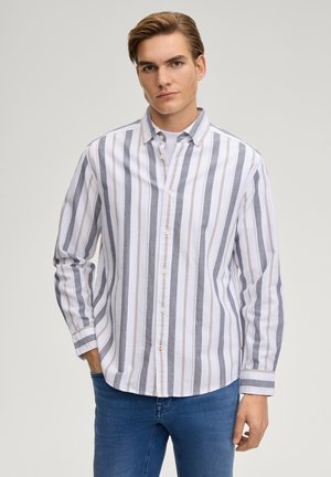 HELI - Chemise - weiß/grau gestreift