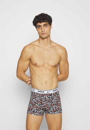 Nike Underwear TRUNK 3 PACK - Boxer aderenti - schwarz/orange/weiß