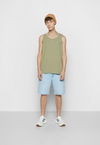 Nudie Jeans RELAXED TANK UNISEX - Top - faded green