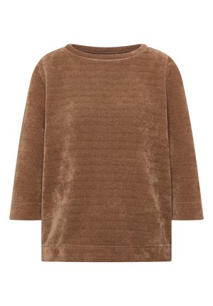Cecil, 3/4-ARM SHIRT AUS CORD MIT BOAT NECK - Bluse - creamy mocha