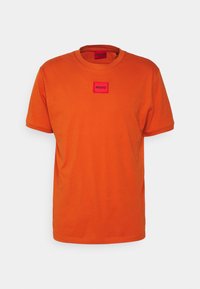 Não selecionado, dark orange