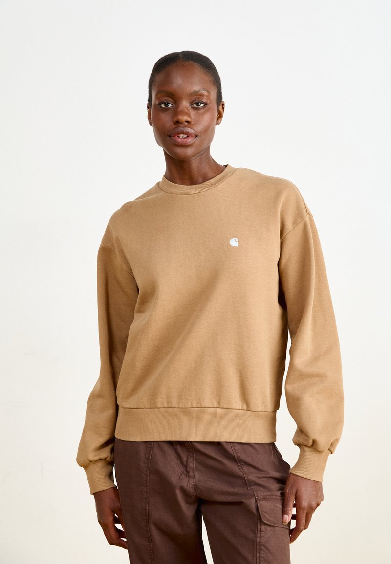 Carhartt WIP CASEY - Sweatshirt - peanut/silver