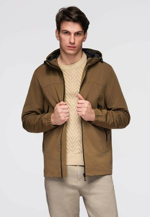 WEIGHT HOODED - Veste mi-saison - brown