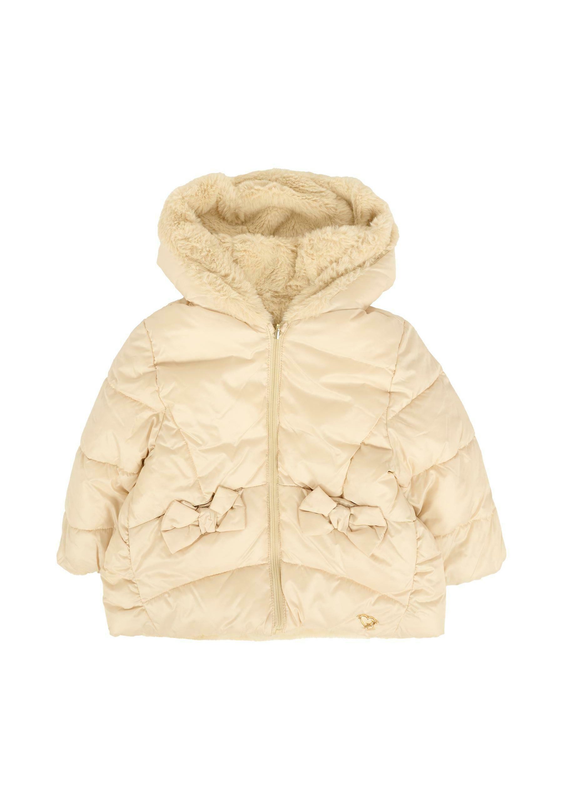 Mayoral Abrigo de plumas beige