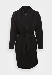 JDY JDYMEKKO WRAP LONG JACKET  - Klassisk kåpe / frakk - black
