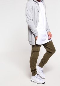 YOURTURN Sudadera con cremallera - mottled grey
