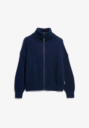 ARMEDANGELS, VANISÉ RIB - Gilet - tinted navy-light tinted navy