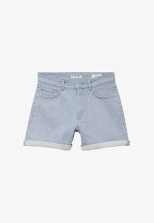 BONOBO Jeans, BONOBO JEANS BONOBO HOCHGESCHNITTENE MOM-SHORTS AUS JEANS - Farkkushortsit - bleu marine