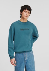 Karl Lagerfeld Jeans LOGO - Džemperis - hydro