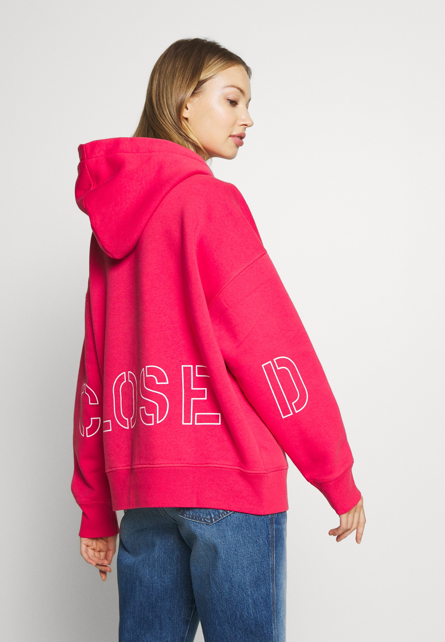 CLOSED WOMEN Hoodie geranium CLOSED WOMEN Hoodie geranium