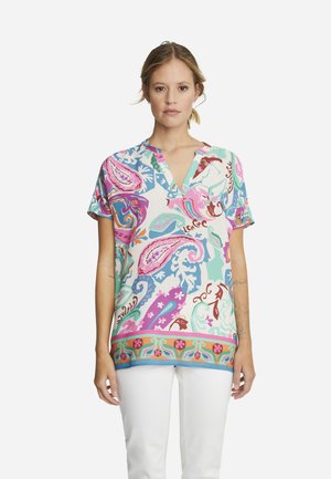 Camicetta - aqua print