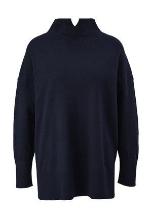 s.Oliver ROLLKRAGEN - Strickpullover - navy