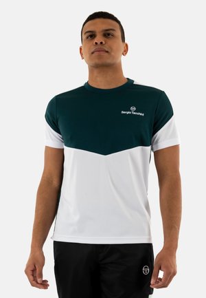 Printtipaita - sea moss white