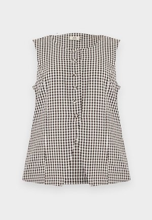 JDY, JDYFRANKA WAISTCOAT - Γιλέκο - white/chocolate torte