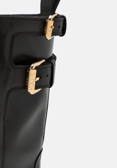 MOSCHINO STIVALE DONNA - Botas camperas - nero