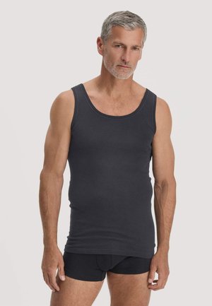 hessnatur, HESSNATUR 2 PACK - Unterhemd/-shirt - schwarz