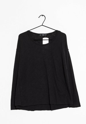 Mango Langærmet T-shirt - black