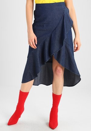Wickelrock - dark-blue denim