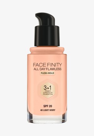 ALL DAY FLAWLESS 3 IN 1 FOUNDATION - Foundation - 40 light ivory