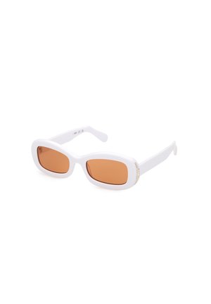 Sonnenbrille - bianco marrone