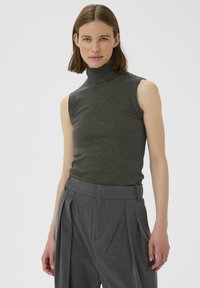 InWear DAGNA ROLLNECK  - Top - dark grey melange
