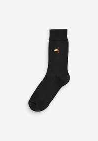 Next 4 PACK EMBROIDERED - Strømper - black ombre animal