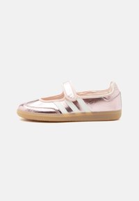 Selected, pink/dark brown