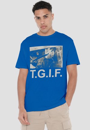 Warner Brothers, FRIDAY THE 13TH/TGIF - Print T-shirt - royal blue