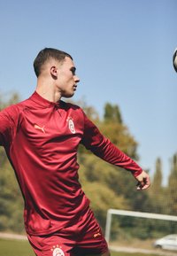 Puma GALATASARAY ISTANBUL TRAINING 1/4 ZIP  - Vereinsmannschaften - red rhythm/intense orange