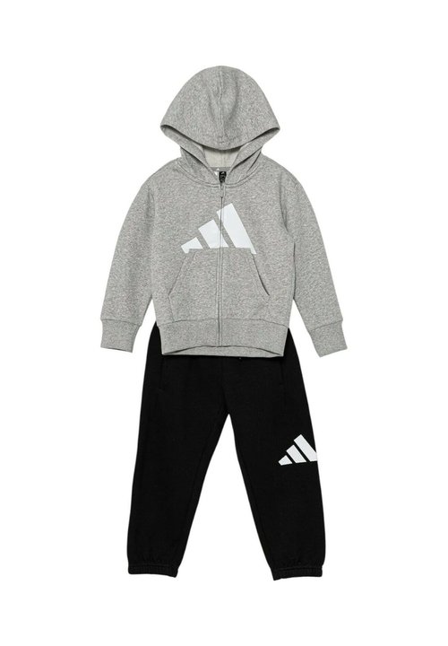adidas LK BL FL FZ TS SET - Chándal - mottled light grey — photo 3