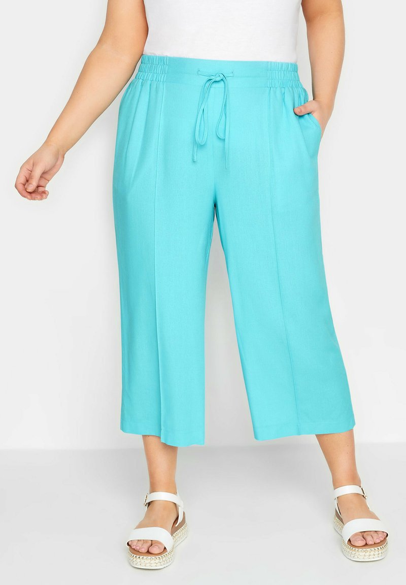 Yours Clothing CULOTTES Broek blue/blauw Zalando.be