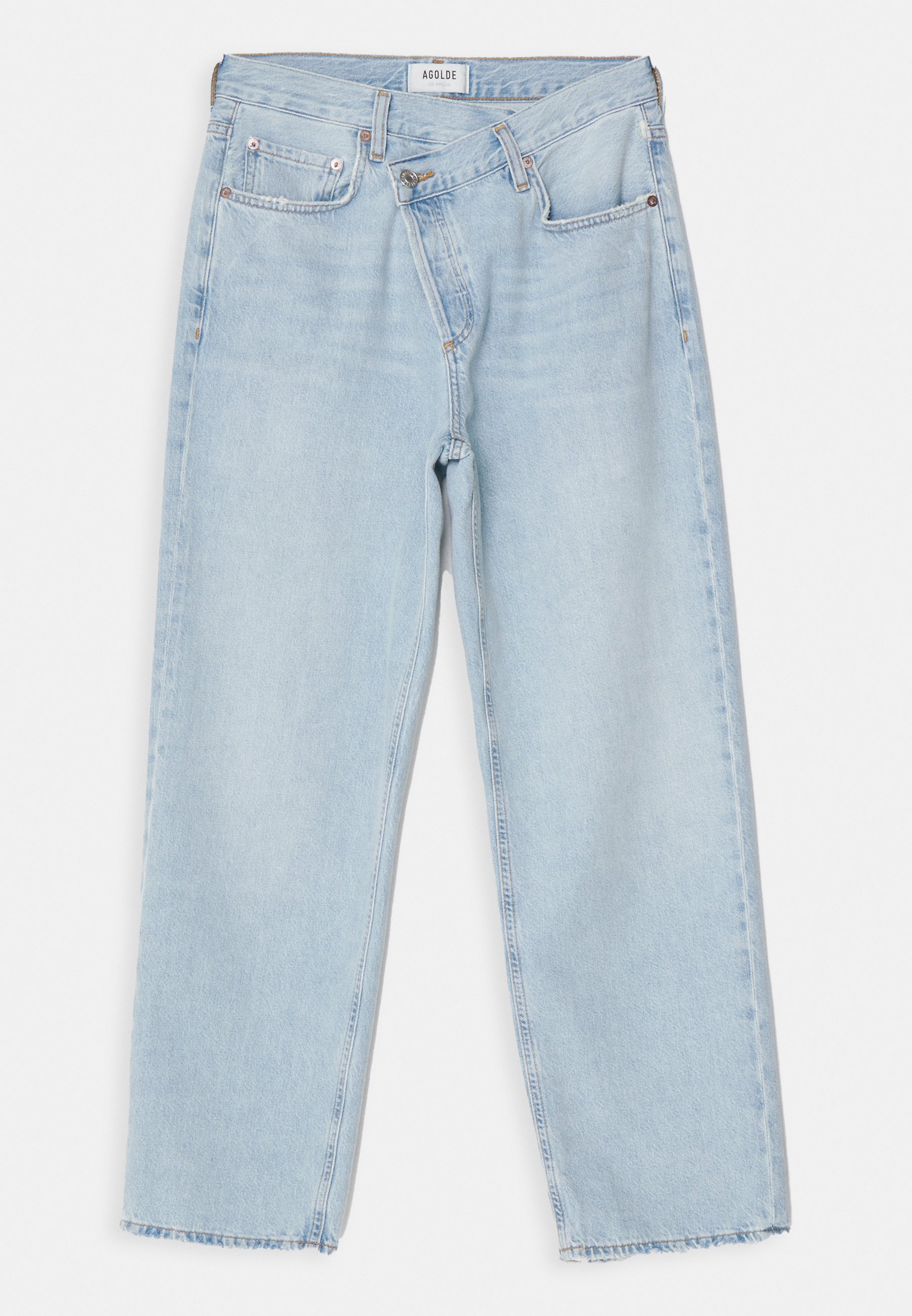 ボトムスその他 AGOLDE zi\\n\\nvalenzi A195 1157 Agolde - Jeansy Straight Leg/niebieski denim - Zalando.pl