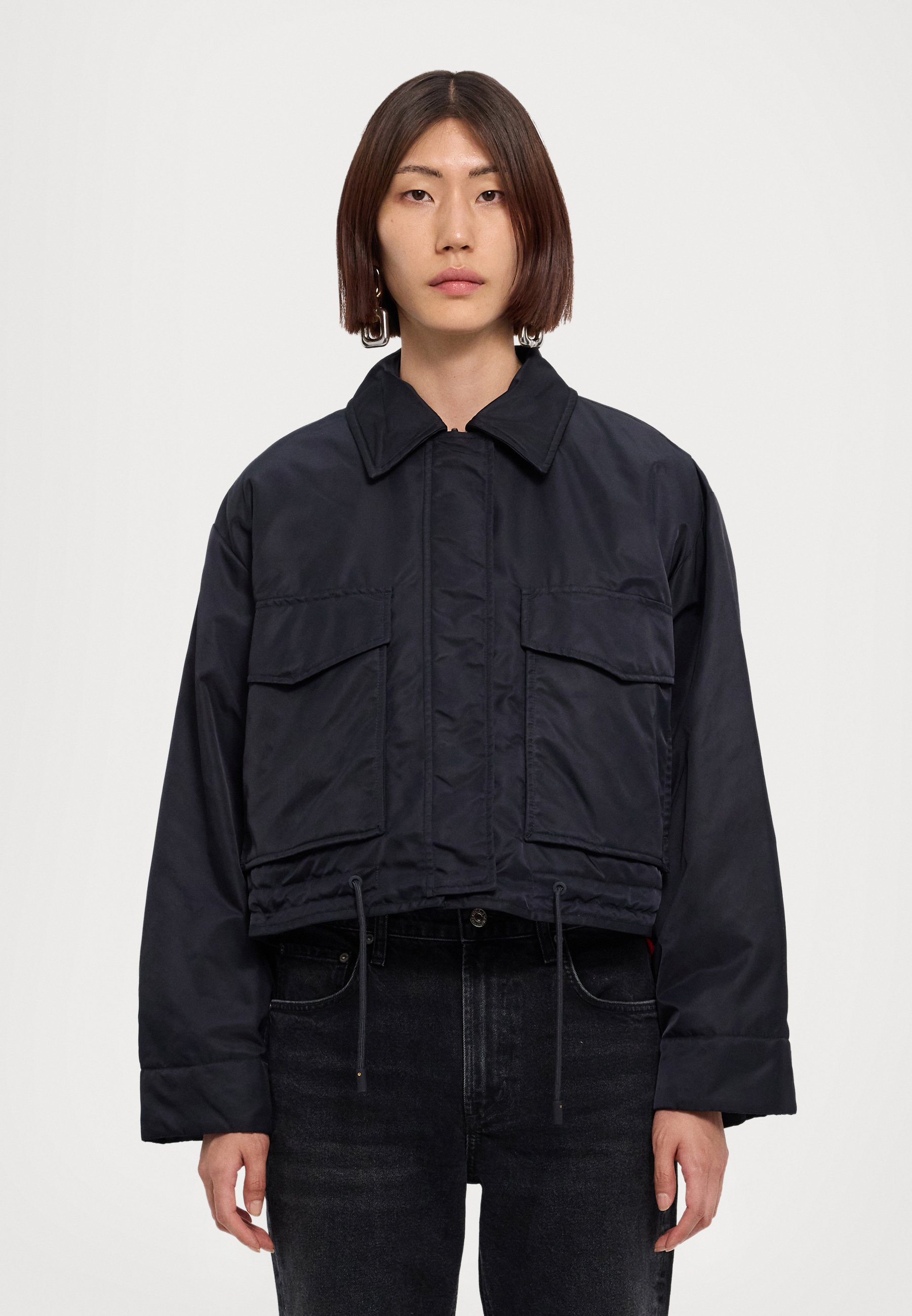 WEEKEND MAXMARA Foglia ジャケット WEEKEND MaxMara FOGLIA - Bomber Jacket - blu/dark blue