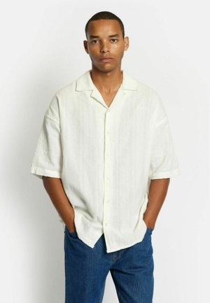 DPTEXTURED CUBAN  - Camicia - offwhite