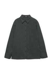 PINSTRIPE - Bluza s gumbima - grey