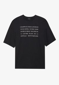 T-shirt imprimé - black
