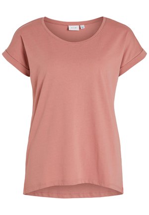 VILA, VIDREAMERS NEW PURE T-SHIRT-NOOS - Camiseta básica - old rose