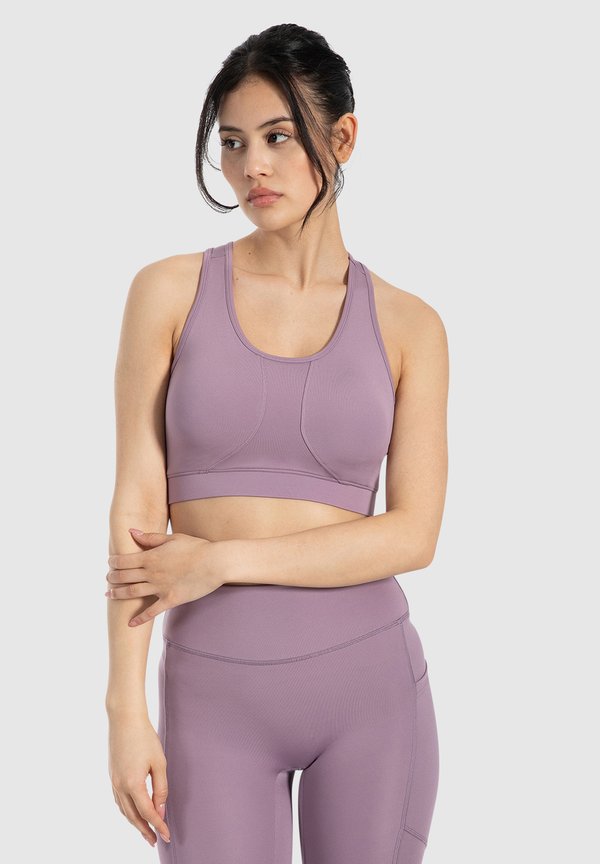 CANDACE RACERBACK - Sport-BH mit mittlerer Stützkraft - lila