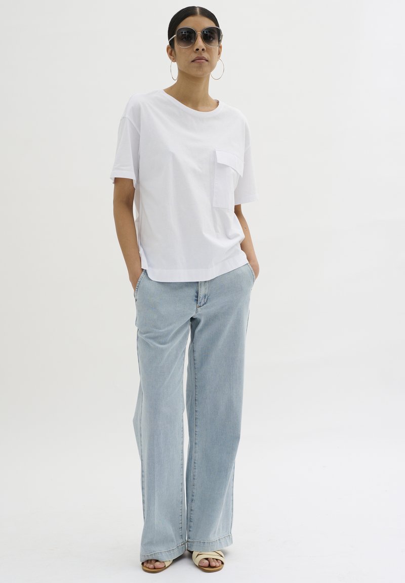 My Essential Wardrobe LARAMW  - Trapezaste traperice - light blue wash