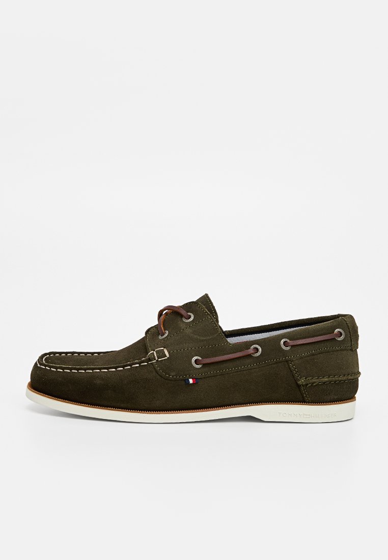 Tommy Hilfiger Bootschoenen donkergroen