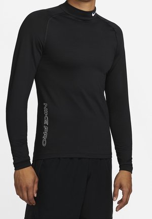 Long sleeved top - black