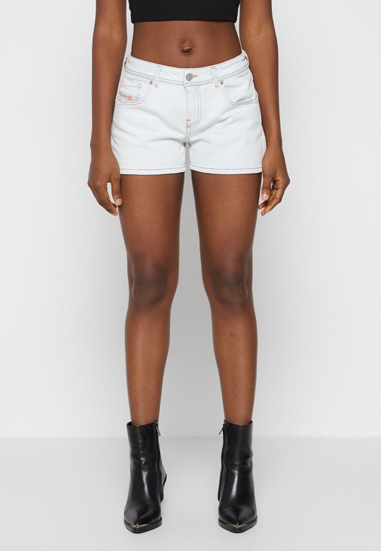 Diesel Jeansshort lichtblauw