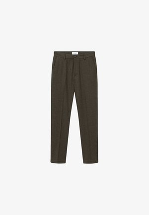 Les Deux COMO PANTS - Hlače - forest green melange