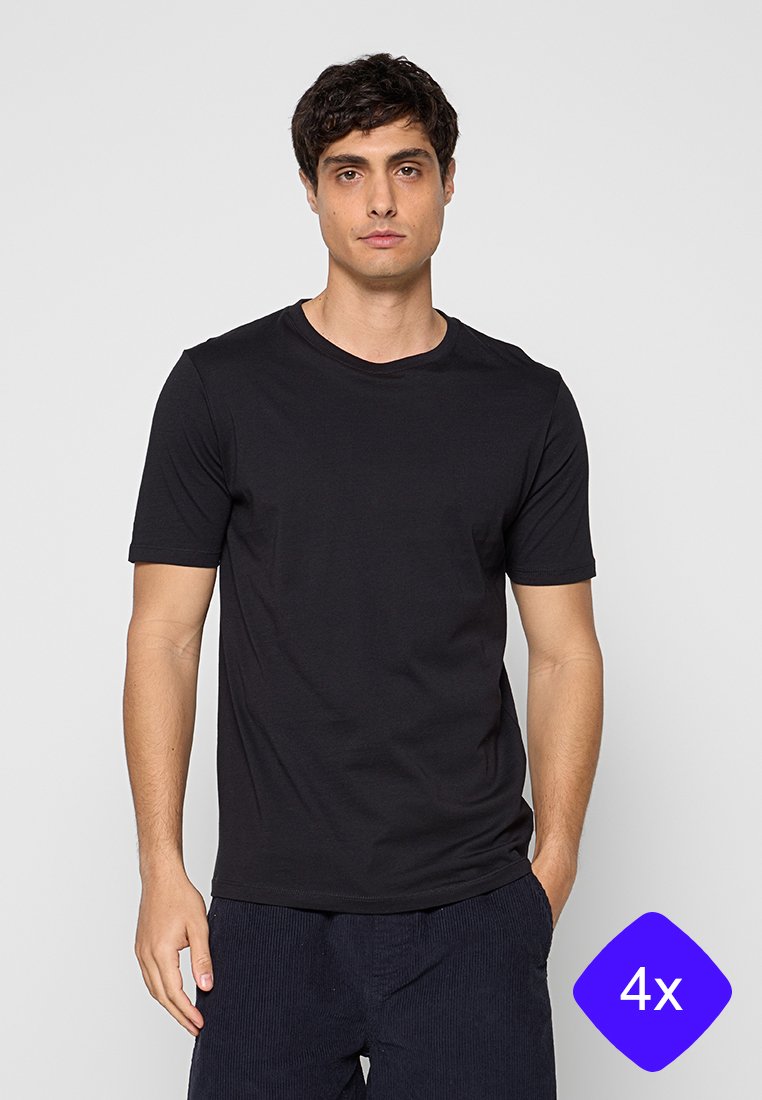 lindbergh T-shirt basic zwart