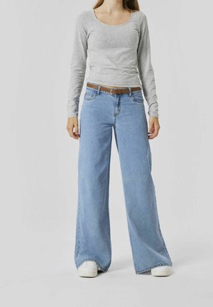 LMTD, Jean flare - light-blue denim