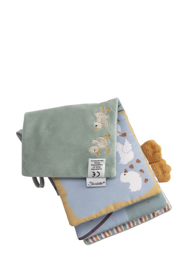 SPIELBUCH EDDA – Kuscheltier – dunkelgrün meliert