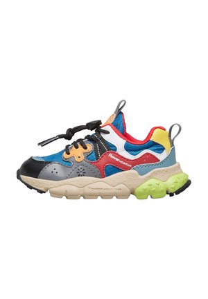 YAMANO  - Baby shoes - azurblau-rot