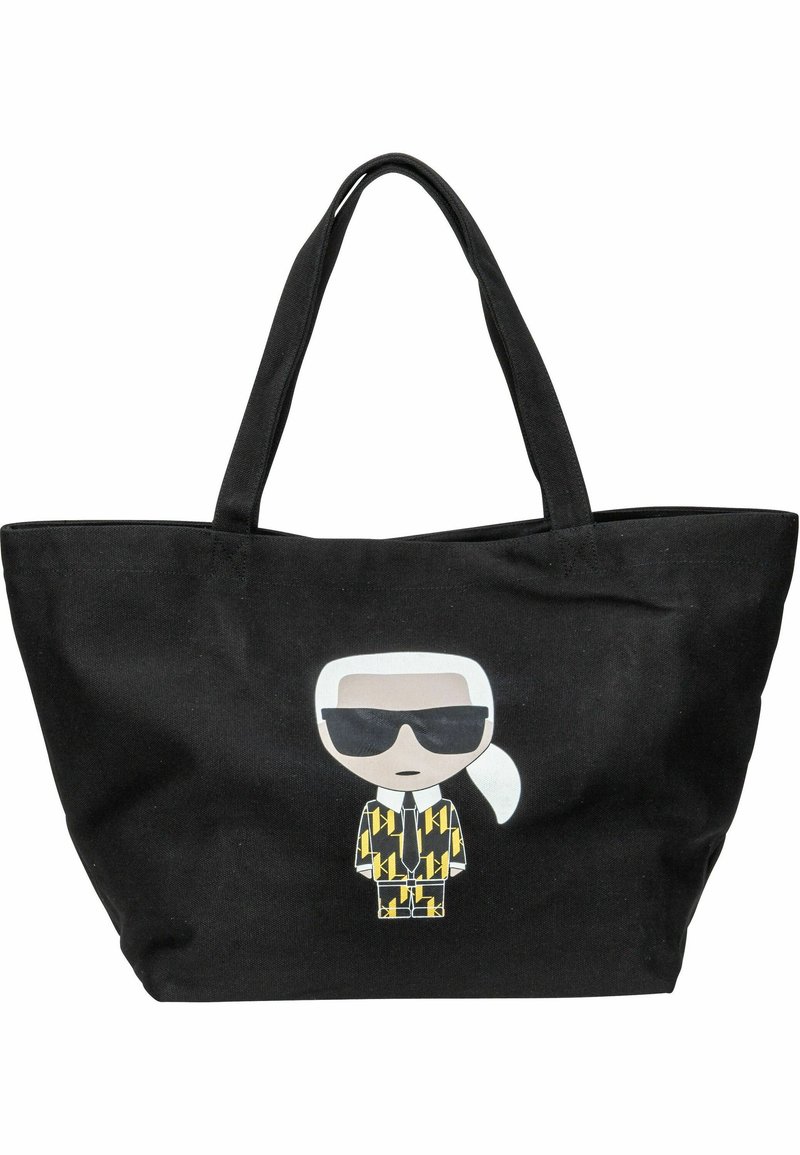 KARL LAGERFELD IKONIK LARGE CANVAS Tote bag black Zalando.de